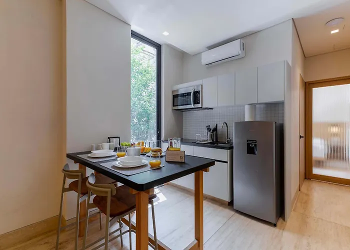 Capitalia 1br Chill Balcony Polanco Views & Wifi Apartamento